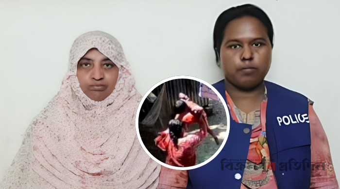 শ্রীনগরে ২ বছরের নাতিকে আছাড় মারা সেই দাদী গ্রেপ্তার